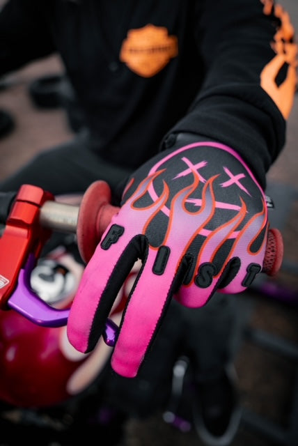 Vicious Pink Gloves