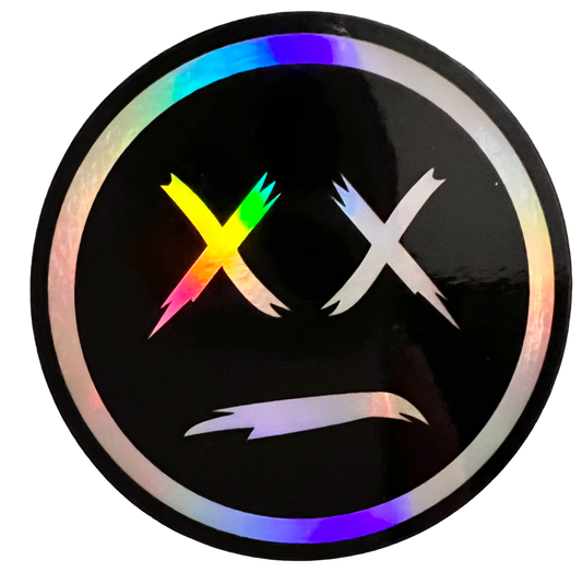 Hologram Dead Face Sticker
