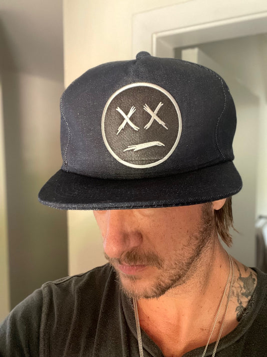 DENIM DEADFACE TRUCKER HAT